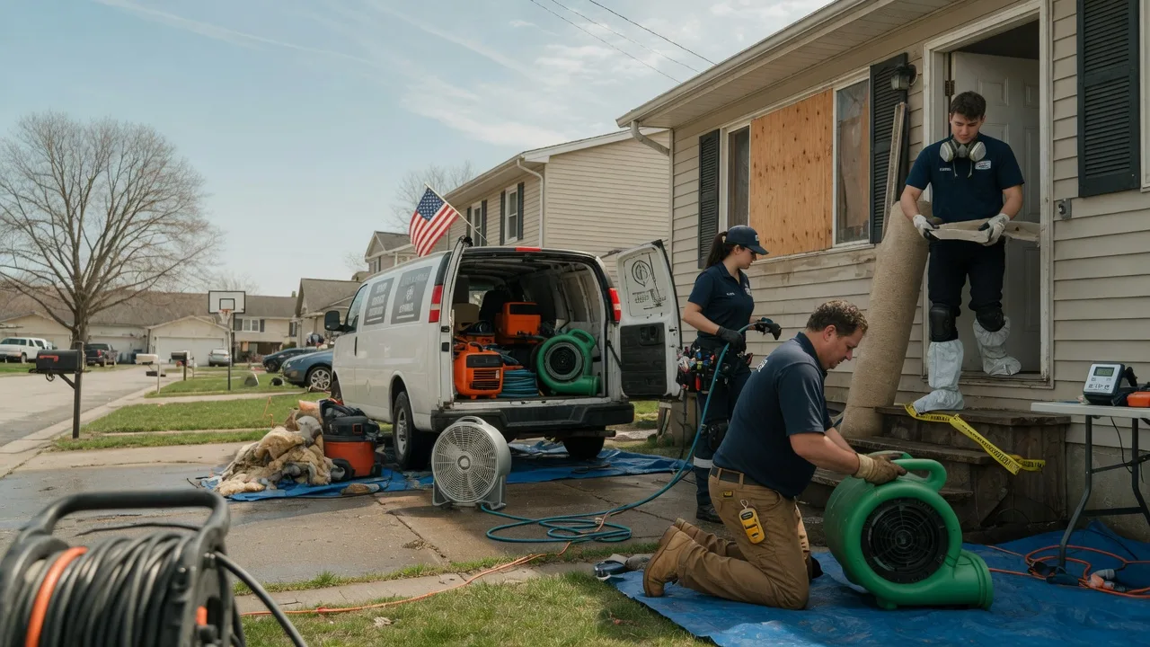 Water Damage Restoration in Gresham, WI near me
